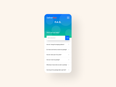 F.A.Q. conoverdesigns daily daily 100 challenge daily ui dailyui dailyuichallenge design ecommerce faq faqs mobile mobile app mobile app design mobile design mobile ui ui uidesign ux ux ui uxui