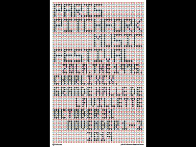 Paris Pitchfork Music Festival 2019 adobe illustrator adobe photoshop grid grid design grid layout guitar pick guitar picks illustrator music festival music poster photoshop pitchfork poster poster art poster design posters practice practicing