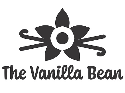 The Vanilla Bean Logo coffee shop coffee shop logo flower flower illustration flower logo logo logo brand logo branding logo design logo design branding logo mark logo mark symbol logodesign logos practice vanilla vector vector art vector logo vectors