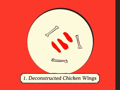 16 - TASTING MENU animation cartoon cinema 4d design drawing illustration