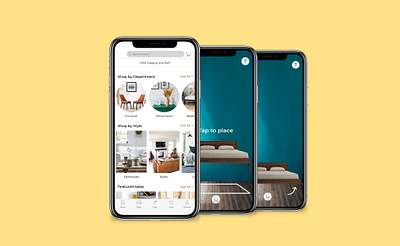 Heem App ar ui design ux design ux ui