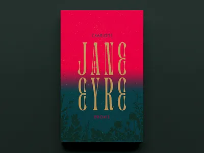'Jane Eyre' by Charlotte Brontë – Cover Concept book book cover book cover design cover design graphic design publication design publishing typography