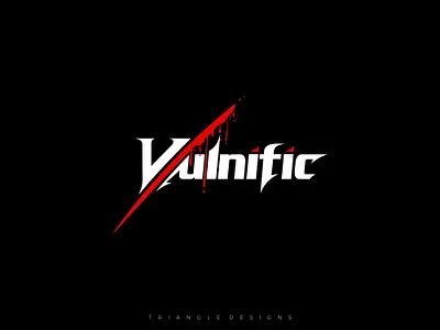 VULFINIC LOGO minimalist logo wordmark logo youtube logo