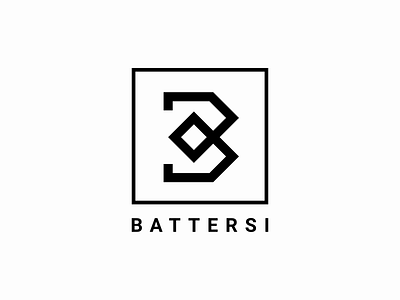 BATTERSI design logo logo design logotype typogaphy vector