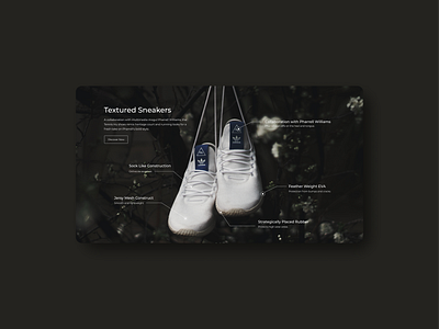 Daily UI 095 Product Tour adidas originals daily ui 095 daily ui challenge hero banner product design product page product tour shoes store shoes website uidesign uiux web design webpage website design