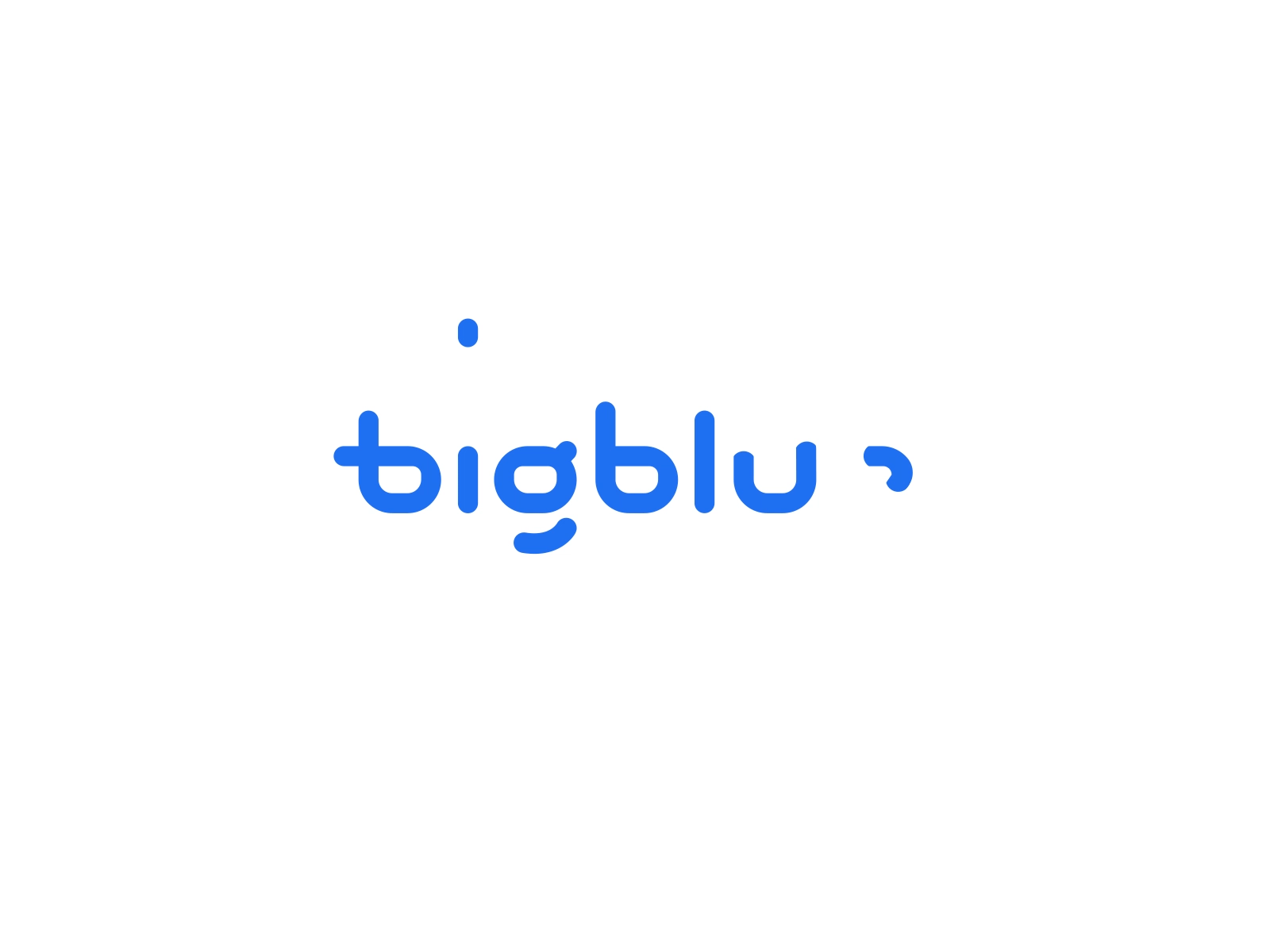 BIGBLUE Logo animation after effects animated icon animated logo animated logos ball jumping bounce branding gif icon animation intro logo animation logo reveal logoanimation modern motion text animation ui ux