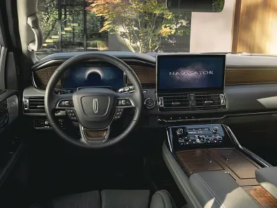 Lincoln Navigator 2022 automotive car design hmi interactive interface ui