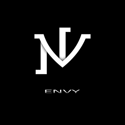 ENVY (NV) LOGO MONOGRAM brand elegant initial letter logo logo monogram modern monogram simple