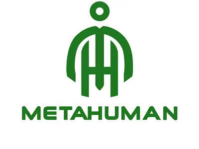 METAHUMAN (MH) LOGO MONOGRAM brand elegant initial letter logo logo monogram modern monogram simple