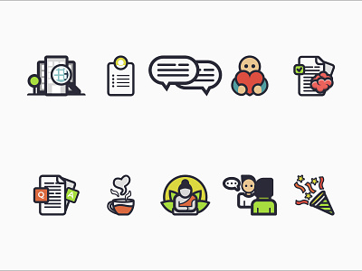 Simply icon set branding building funny icon icon design iconography icons illustrator relax ui ux vector work