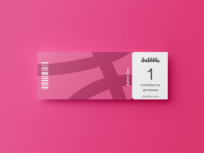 1 Dribbble Invite community design2020 dribbble dribbble invitation dribbble invite dribble dribble invite dribble shot giveaway ticket