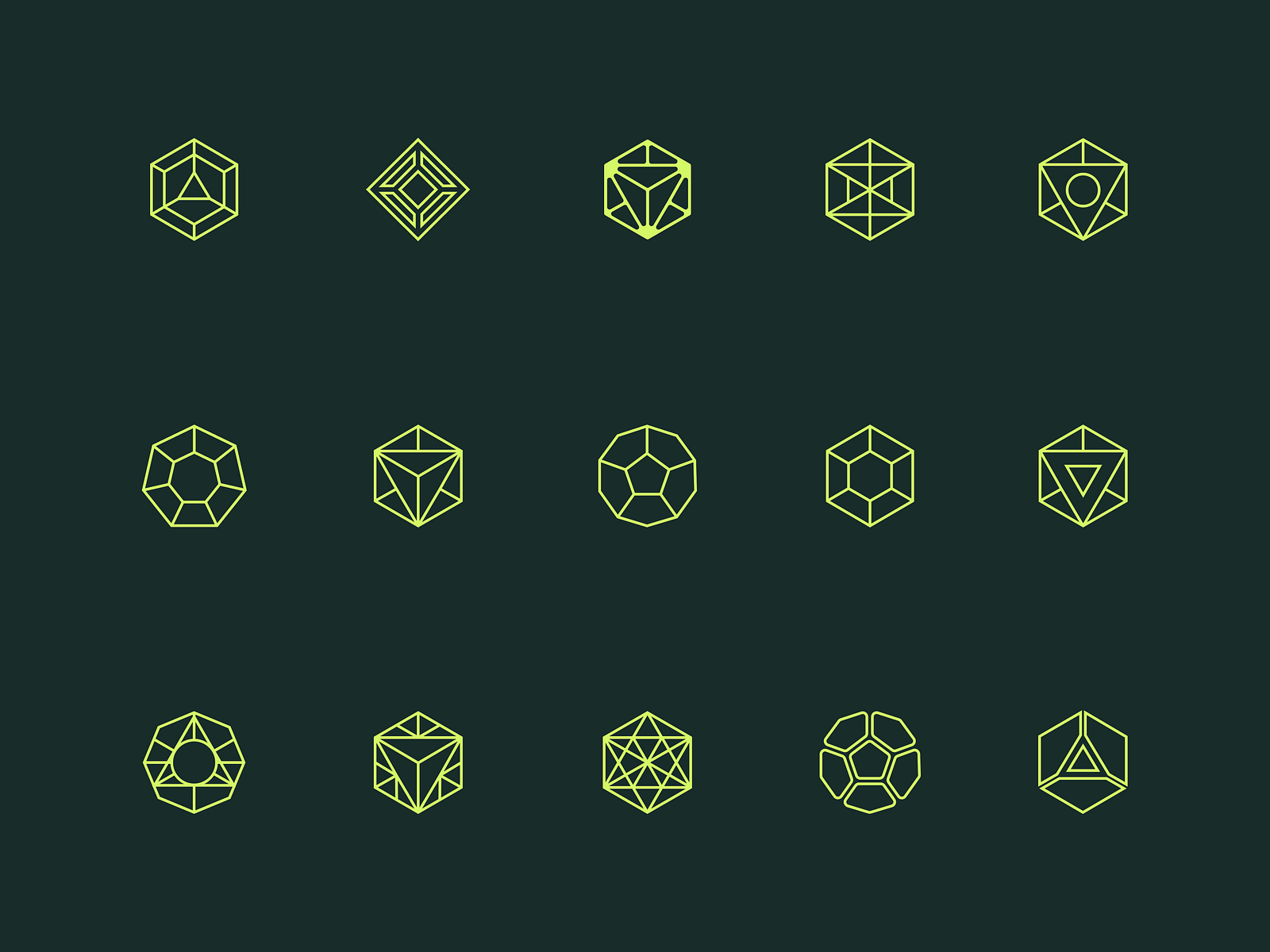 Geometric Mark Study by Ted Kulakevich on Dribbble