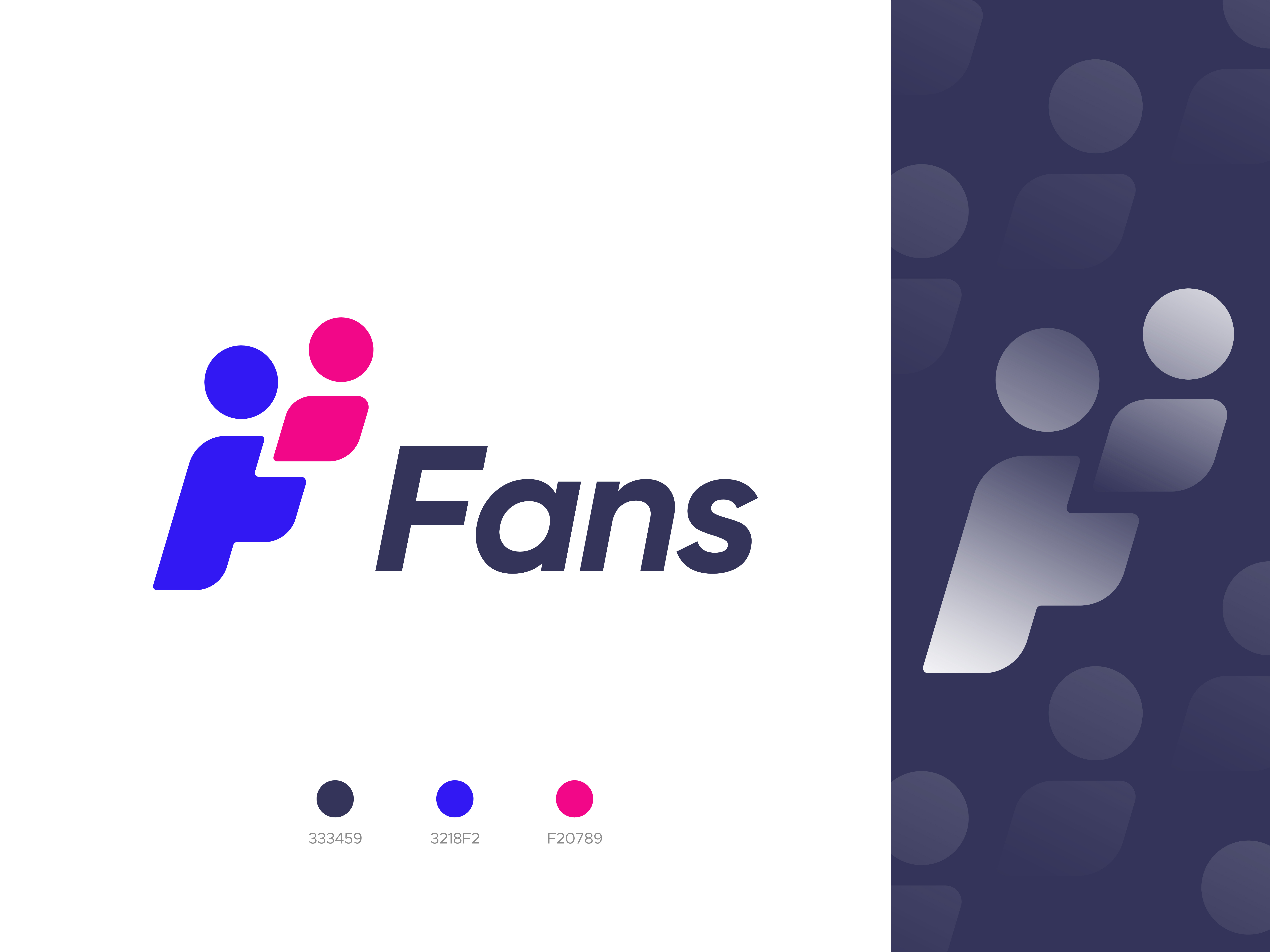 Fans Logo concept app best logo designer brand identity branding creative logo f icon f logo fans letter f logo logo concept logo design logo ideas logomark logotype modern logo sports fan typography vector