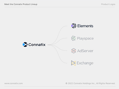 Meet the Elements logo brand mark clean digital product elements identity logo logo design logo mark mobular outline ovp play icon primary logo secondary logo symbol triangle