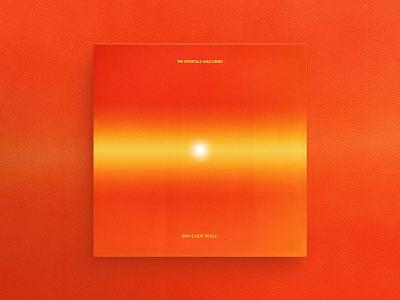 Brave New World — Album Cover album cover conceptual artwork gradient lp single cover sun sunrise