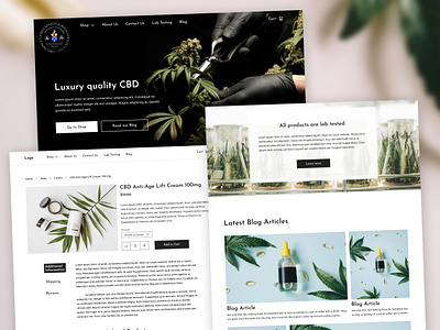 CBD Web-design for HRH Prince E.K. Breckenridge black and white design branding cannabis cannabis design cannabis website cbd cbd design cbd oil cbd web design cbd website hemp hemp design hemp oil luxury luxury design premium premium design ui design ux design ux ui