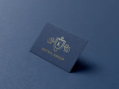 Kotnis Group - Brand Identity branding design agency logo logo presentation luxury brand print print design printing ux visual design