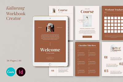 Kaliurang - Workbook Creator branding brochure business catalogue clean creative design download elegant magazine modern portfolio template workbook