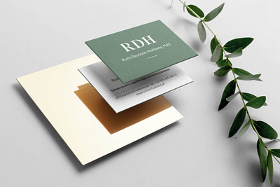 Ruth Deutsch-Hohberg Branding branding business cards corporate design counselling logo minimal psychological councelor psychology sinnerfüllung visitenkarte