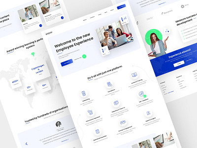 Eloomi Web Redesign branding clean dashboard design employee engagement figma minimal performance product design responsive website task management trendy design ui ux web design web design agency web design and development web ui web uiux web ux