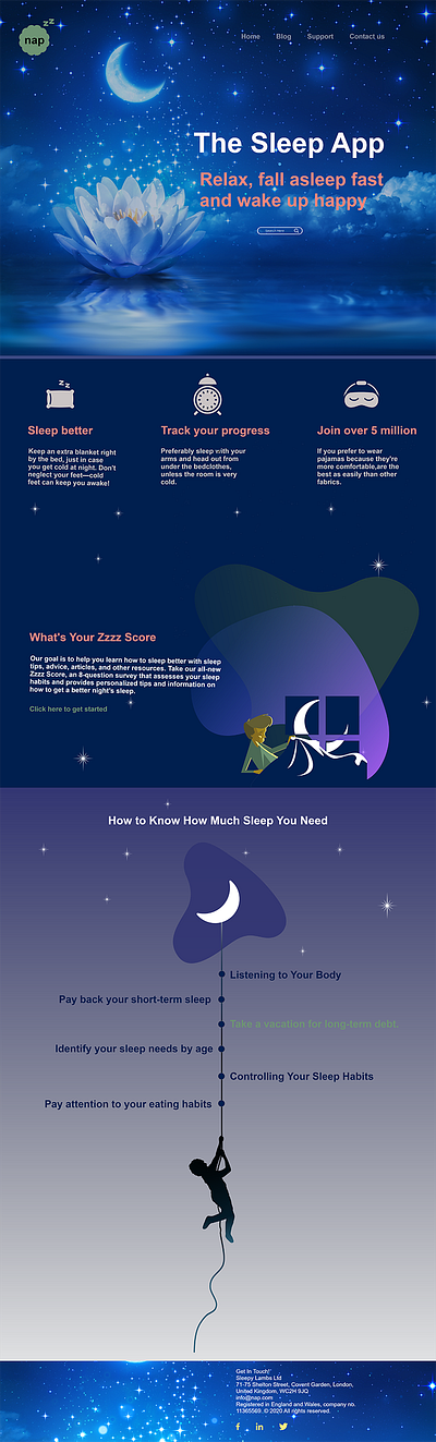 nap designe2 app design web
