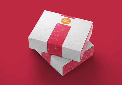 Cake box design cocept concept copyright design designs flat illustration illustrator minimal photoshop vector