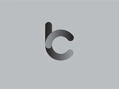 BC Logo branding clean gradient identity logo logotype minimalistic tech