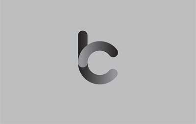 BC Logo branding clean gradient identity logo logotype minimalistic tech
