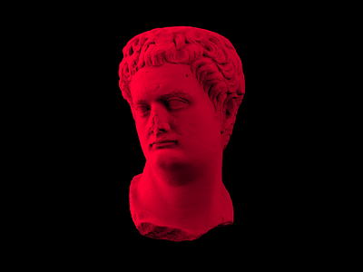 Caesar Domitianus Augustus - Museums Kotor 3d ancient branding creative event eventidentity graphicdesign museum roman sculpture studio visual