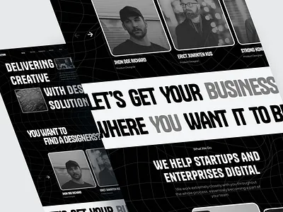 Huge Studio - Company Profile agency agency website branding company creative agency design fun landing page personal branding personal website portfolio studio ui ux web web app web design web portfolio website website agency