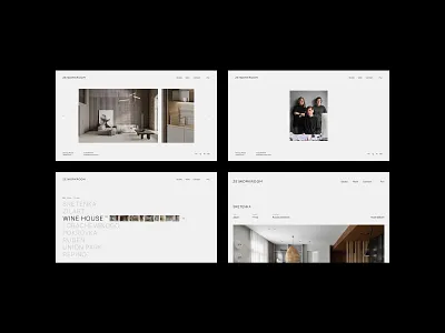 ZE|Workroom architecture design desktop interiors ui ux web webdesign website