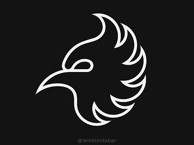 Philippine eagle abstract clean design geometric lettermark logo logodesigner logomark minimal minimalism modern modernism