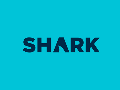 Shark affinity affinitydesigner branding clever design fin fish minimal ocean sea shark typography vector wordmark