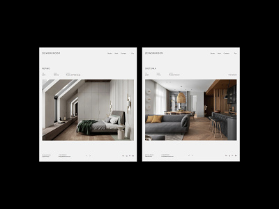 ZE|Workroom architecture design desktop interiors ui ux web webdesign website