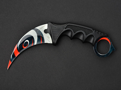 Complexity Fadecase Knife csgo esports productdesign