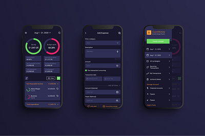 Financial App app design financial app financial services uiux