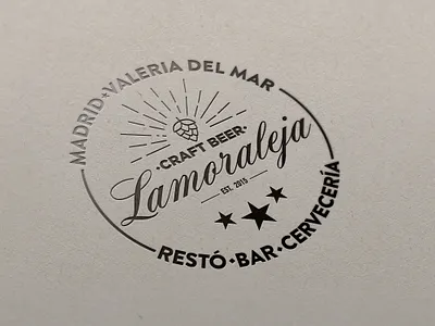 lamoraleja resto logo branding logo design resto