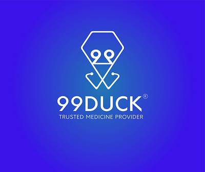 99 Duck | Medicine store minimalist logo branding app icon brand design brand identity brand logo design branding duck duck logo flat design logo logo design logoinspirations medical medicine minimalist minimalist logo professional logo shop store typogaphy typography