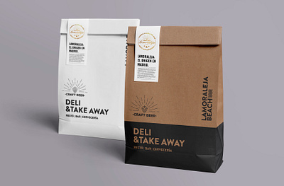 lamoraleja take away packaging argentina branding madrid packaging restaurant