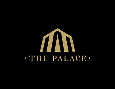 The Palace Resort Logo branding builder building business logo concept art construction corporate identity development graphic design home home logo icon icon design icon set illustrator logo logodesign palace resort logo spa
