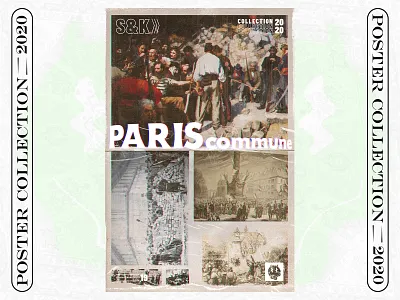 POSTER 19 ( C/20 ) challenge collection design graphicdesign illustration paris pariscomune poster poster art poster design