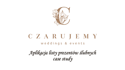 Czarujemy App - Case study adobe xd case study mockup wedding