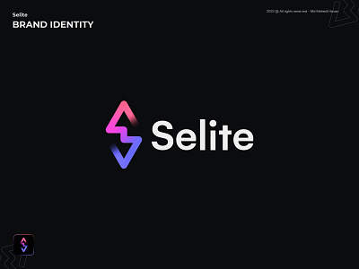 Selite logo blockchain brand branding coin crypto cryptocurrency design ethereum icon identity logo logodesign logomark logotype minimal modern logo monogram symbol trading typography