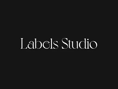 Labels Studio Logo branding branding studio logo logo design logo inspiration logotype minimal