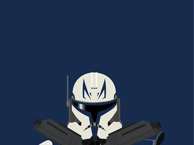 Captain Rex 501 adobe adobeillustration art captain rex clone wars design graphic design illustration illustrator star wars vector vectorart