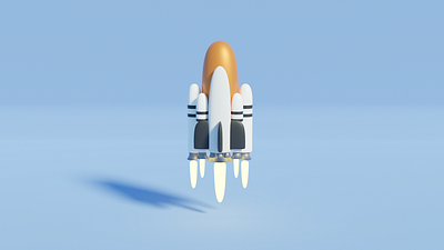 Space Shuttle 3d 3d art 3d illustration 3d modeling blender blender 3d blender3d blendercycles digital art