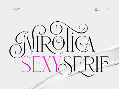 Nirotica Font art artist artwork branding design designer font graphicdesign graphicdesigner handlettering illustration illustrator lettering logo type typedesign typography typographydesign typographyinspired