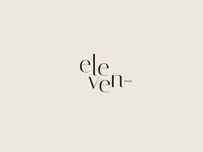 Eleven | Logo Design brand design brand identity branding branding design graphic design logo logo concept logo design logotype minimalist design