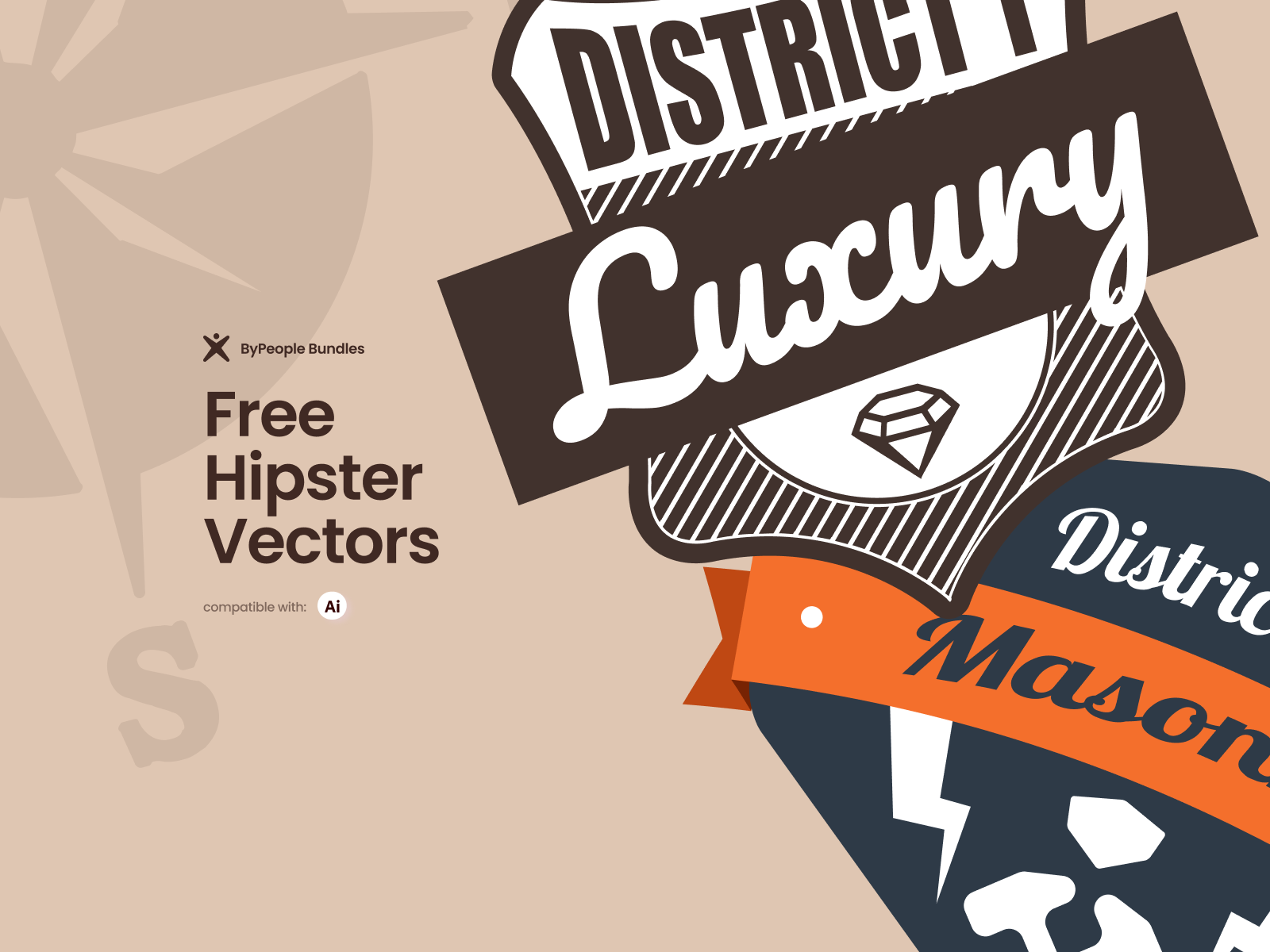 Free Hipster Vector download free freebie hipster icon icons logo logotype retro vector vintage