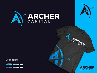 archer capital LOGO archery branding logo